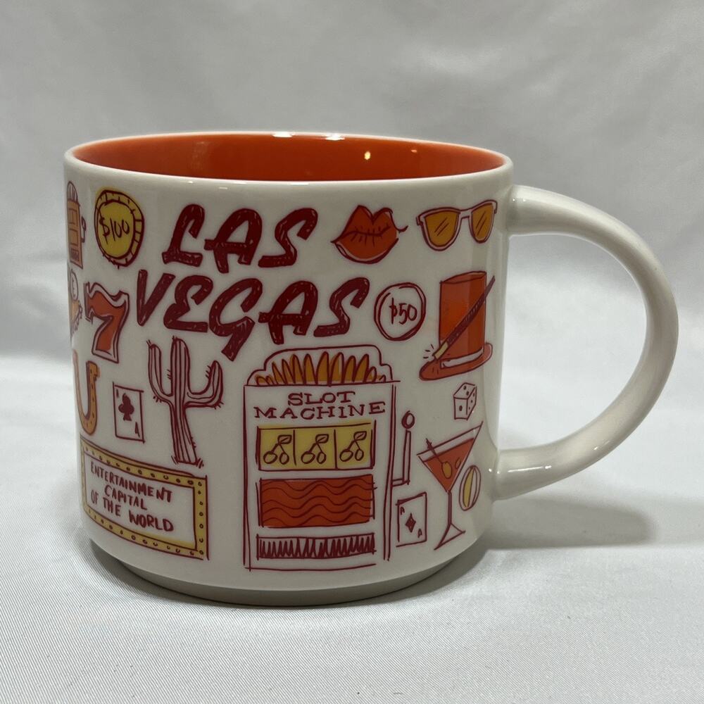 Starbucks Las Vegas Mug Coffee Tea Cup Been There Series 14oz 2018